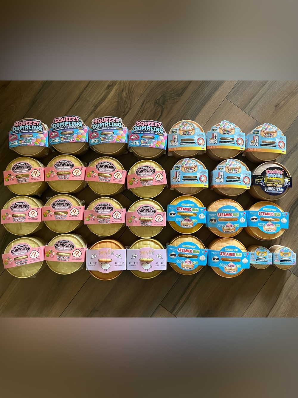 Mystery Squeezy Dumplings & Steamed Buns - Comment for Picks & Prices! NWT